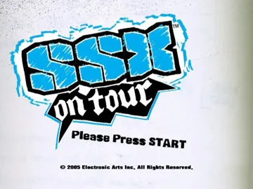 SSX On Tour (USA) screen shot title